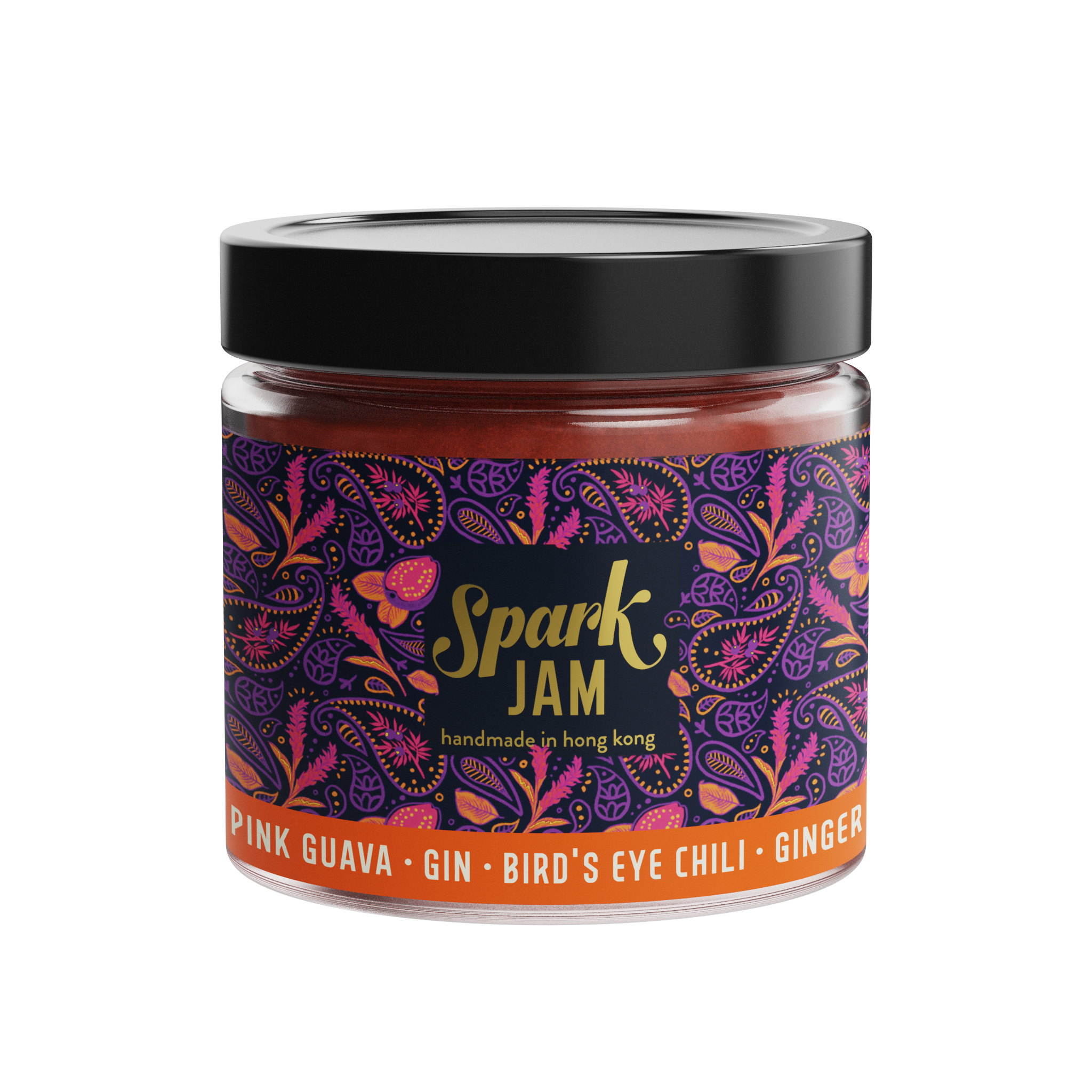 Spark Pink Guava Jam with Gin