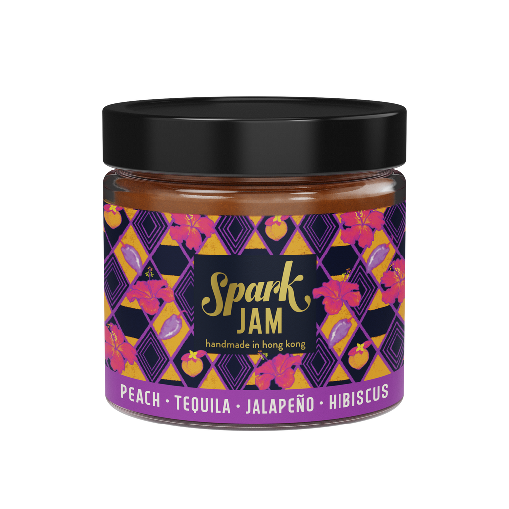 Spark Peach Jam with Tequila