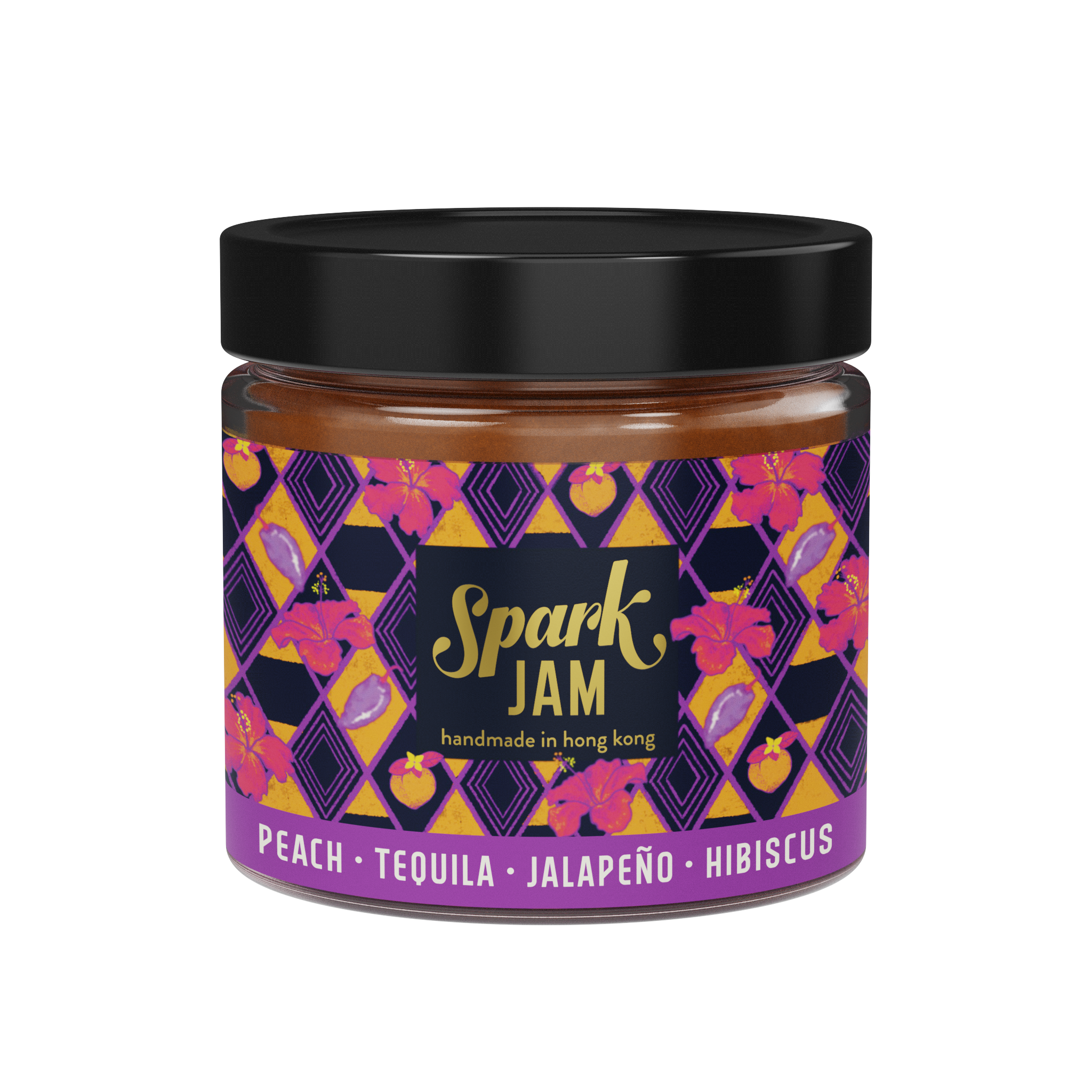 Spark Peach Jam with Tequila